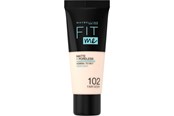 Makeup - Maybelline Fit Me! Matte + Poreless - 102 Fair Ivory - 87842