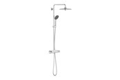 Brus og monteringstilbehør - Grohe Vitalio Joy 260 brusesystem med termostat, krom - 26403002