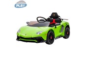 Elbil - Nordic Play Elbil Lamborghini Aventador, 12V, limegrøn Speed - 805-794