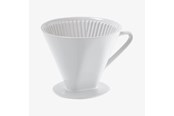 Kaffe og Espresso - Cilio Kaffetragt porcelæn str. 6, hvid - C105179
