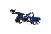 Løbecykler, Gåbiler & Scootere - Falk Rendegraver inkl. vogn med tiplad New Holland - 808-143