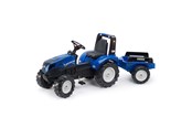 Løbecykler, Gåbiler & Scootere - Falk Traktor med vogn New Holland - 808-141