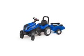 Løbecykler, Gåbiler & Scootere - Falk Traktor med vogn New Holland - 808-070