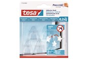 Ophæng og kroge - tesa Powerstrips Hook 0.2kg Transparent - 77734-00005-00