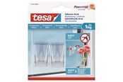 Ophæng og kroge - tesa Powerstrips Hook 1kg Transparent - 77735-00005-00