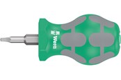 Håndværktøj - Wera 368 Stubby screwdriver for square head socket screws # 01 x 25 mm - 5008863001