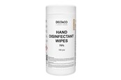 Systemtilbehør (kølepasta mv.) - Deltaco Hand disinfectant wet wipes 100 pc - CK1036