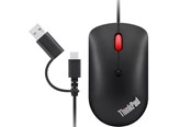 Mus - Lenovo ThinkPad USB-C Wired Compact Mouse - Mus - Optisk - 4 knapper - Sort - 4Y51D20850