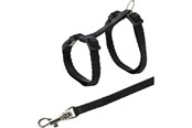 Katte - Trixie Junior Kitten harness with leash 19–31 cm/8 mm 1.20 m - Assorted - TX4182