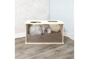 Kanin & gnaver - Trixie Gravekasse til Kaniner med Observationsrude 58x30x38cm - TX63003