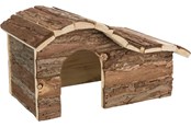 Gnavere - Trixie House Hanna Natural Wooden Shelter Small Animals 26x16x15cm - TX62051