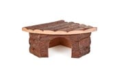 Kanin & gnaver - Trixie Jesper corner house large hamsters bark wood 32 × 13 × 21/21 cm - TX62042
