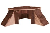 Kanin & gnaver - Trixie Hjørnehus Thordis Hyggeligt Skjul til Smådyr 35x15x37cm - TX6128