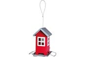 Fuglebure, huse & tilbehør - Trixie Fuglefoderautomat med Beskyttende Tag Rød 20cm 1000ml - TX55630