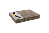 Katte - Trixie Scratching Cardboard With Toys White 38 x 30 cm - TX48006