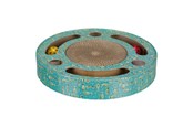 Katte - Trixie Scratching drum with balls cardboard catnip ø 33 × 5.5 cm assorted colours - TX48004