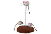 Katte - Trixie Mice on springs plush catnip ø 15 × 22 cm - TX4070