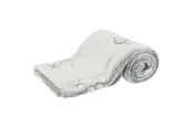 Hunde - Trixie Nando Blanket soft fleece 75x50cm Light Grey - TX37847