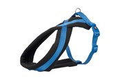Hunde - Trixie Premium touring harness L: 60–100 cm/25 mm royal blue - TX204102