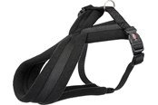 Hunde - Trixie Premium touring harness L: 60–100 cm/25 mm black - TX204101