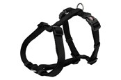 Hunde - Trixie Premium H-harness M–L: 52–75 cm/20 mm black - TX203401