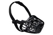 Hunde - Trixie Muzzle plastic L black - TX17606