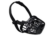Hunde - Trixie Muzzle plastic S black - TX17602