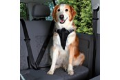 Hunde - Trixie Comfort car harness L: 65–80 cm/23 mm black - TX12857