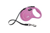 Hunde - Flexi New Classic S leash 5 m pink - H7846P