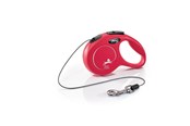 Hunde - Flexi New CLASSIC XS Cord Leash 3m 8kg Red - H7840R