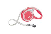 Hunde - Flexi New Comfort XS Tape Leash 3m 12kg Red - H78006R