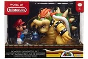 Legesæt - Jakks Super Mario 4 Inch Mario vs. Bowser Figure Set - 64512-4L