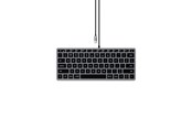 Tastatur - Satechi Slim W1 Backlit (US English Layout) - Tastatur - Amerikansk engelsk - Sort - ST-UCSW1M
