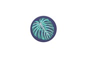 Mobil - Andet Tilbehør - PopSockets Vintage Palm Leaf - 801078