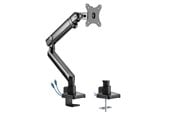 Skærmholder - DUTZO Skærmholder til 1 skærm (17"-32") - Pro udgave med 2 x USB A porte - MMAPROU-1
