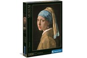 Puslespil - Clementoni 1000 pcs. Museum Collection Girl With Pearl Earring - 39614
