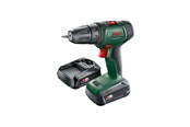 Skrue/Boremaskine - Bosch Universal Drill 18V Cordless Impact Driver + 2X1.5AH - 06039D4002