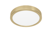 Lamper - EGLO FUEVA 5 plafond Ø210 mm, 3000K, børstet messing - 900181