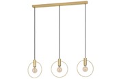 Lamper - EGLO MANIZALES lanbordspendel, børstet messing - 98835