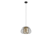 Lamper - EGLO ENCINITOS pendel, sort/guld - 99666
