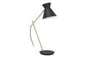 Lamper - EGLO AMEZAGA bordlampe, sort/messing - 98864