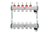 Gulvvarme - Salus Gulvvarmemanifold 12-kreds med flowmeter - GVM-F 12