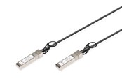 Netværkskabel - DIGITUS 10G SFP+ DAC Cable - 1m - Sort - 1m - DN-81221