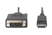 Skærmkabel - DIGITUS DisplayPort to DVI-D Cable - 3m - DB-340301-030-S