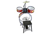 Musik - Made in china Trommesæt med stol - 514504
