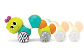 Babylegetøj - B-Kids Infantino Kålorm med friktion og lyde - IB004377