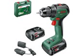 Skrue/Boremaskine - Bosch Cordless Drill Driver UniversalDrill 18V-60 2X2.0AH - 06039D7002