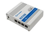 Router & firewall - Teltonika RUTX08 Industrial Ethernet Router / 4 x Gigabit Ethernet ports with up to 128 port/tag-based VLANs supported - Router - RUTX08000000