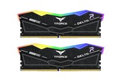 RAM - Team Group T-Force DELTAα RGB DDR5-6400 - 32GB - CL40 - Dual Channel (2 pcs) - Intel XMP - Sort med RGB - FF3D532G6400HC40BDC01