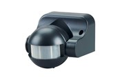 Bevægelsessensorer og skumringsrelæer - Gripo Sensor 180° IP44, Sort - 5709119110352